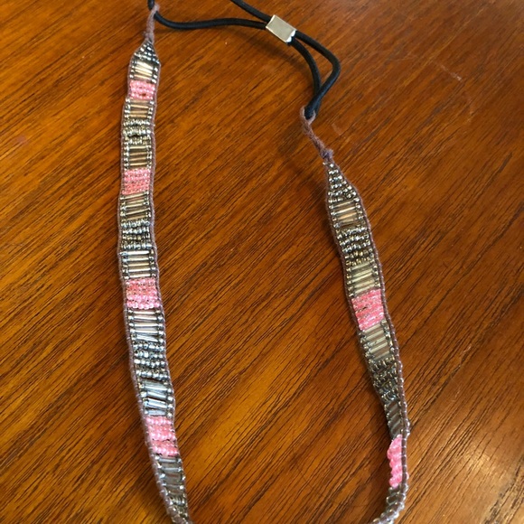 Elastic beaded headband - Picture 1 of 2